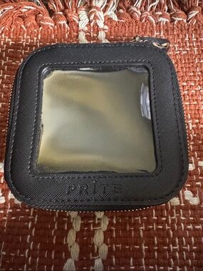 PRITE Black Square Pouch